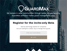Tablet Screenshot of guardmax.com